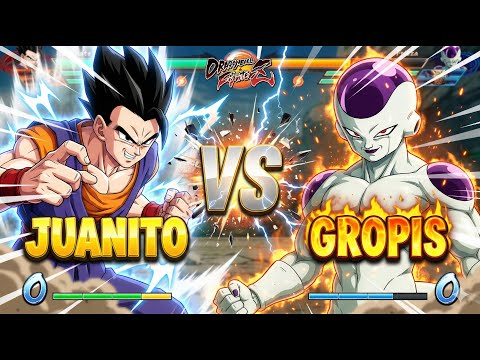 🔥JUANITO vs GROPIS (INSANE Match!) 🔥 | Dragon Ball FighterZ