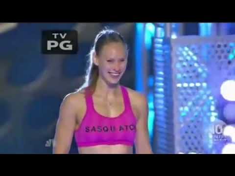 Robyn Fog at the Kansas City Qualifiers - American Ninja Warrior 2015