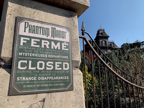 Phantom Manor Update - Walkthrough by Tom Fitzgerald (Walt Disney Imagineering)