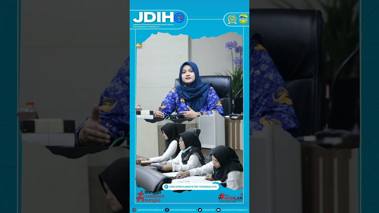 JDIH DPRD Kabupaten Tasikmalaya - Jaringan Dokumentasi dan Informasi Hukum #dprd #bapemperda #jdih