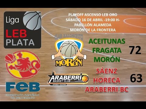 Aceitunas Fragata Morón vs. Sáenz Horeca Araberri (2º playoff)