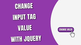 Change input tag Value jQuery [HowToCodeSchool.com]