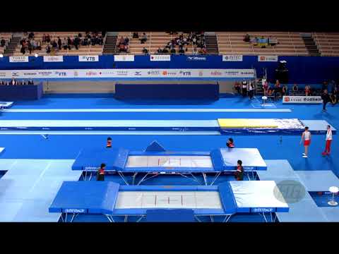 ROZHKO Dmytro (UKR) M - 2019 Trampoline Worlds, Tokyo (JPN) - Qualification Trampoline R2
