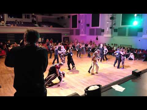 International Open Modern Jive Championships Dorking 13 July, 2019. Dance With a Star Round 1 Heat 3