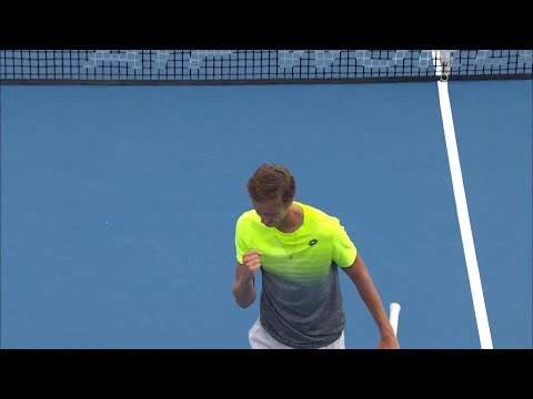 Daniil Medvedev v Philipp Kohlschreiber Match Highlights (R1) | Sydney International 2018