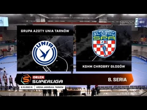 8. SERIA: GRUPA AZOTY UNIA TARNÓW - KGHM CHROBRY GŁOGÓW [SKRÓT MECZU]