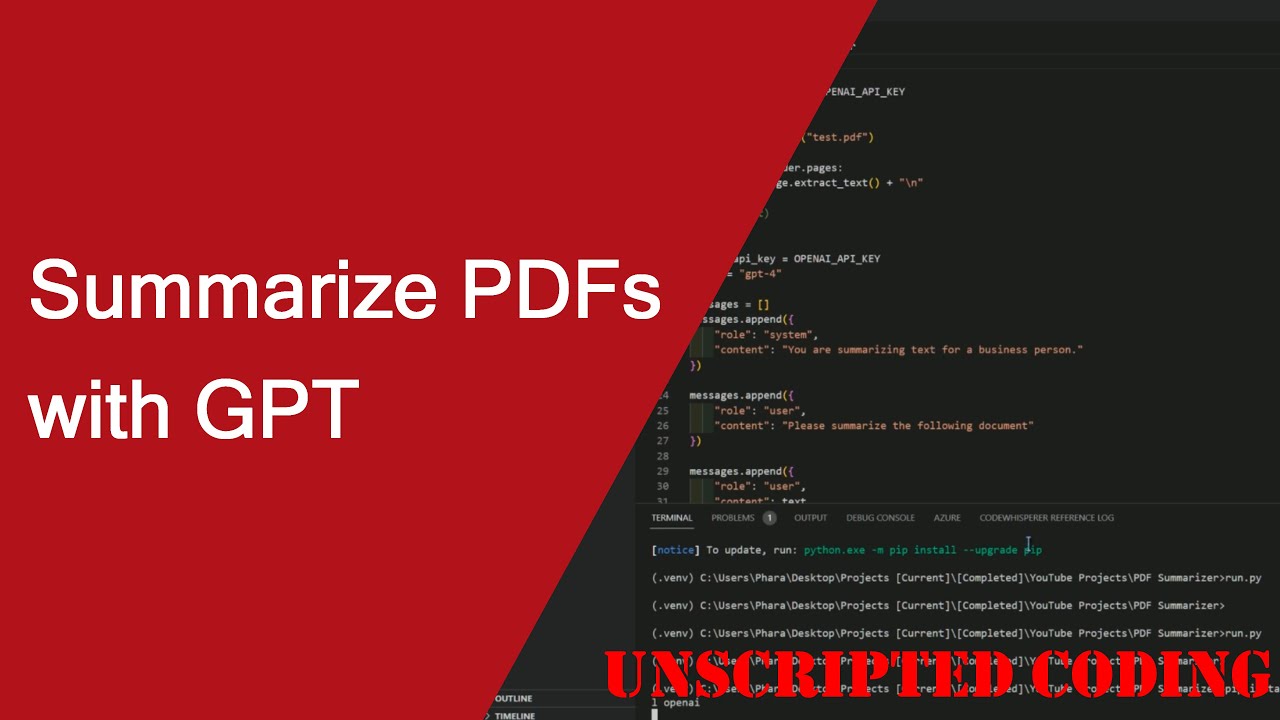 PDFGPT tutorial