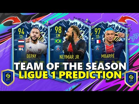 FIFA 21 TEAM OF THE SEASON LIGUE 1 PREDICTION ! TOTS FRENCH LIGUE 1 | Ft. NEYMAR MBAPPE DEPAY YEDDER