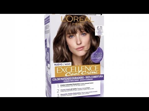 L'Oréal Excellence Creme. Ultra Ash Dark Blonde. 6.11...