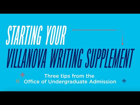Villanova Application Status