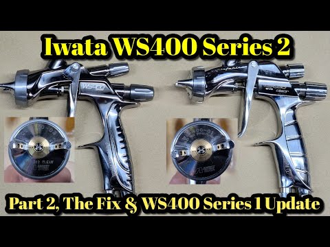 Iwata WS400 Series 2 & WS400 Series One Pattern Part 2