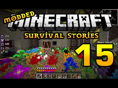 Iskall's Modded Minecraft - S2E15 - Botania Automated Dye Farm (Minecraft 1.7.10)