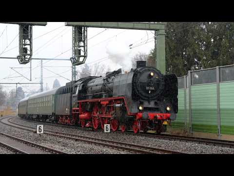 Express Locomotive 01 066 in Lindau – Steam Legend Hauls the Bodensee Express 2026 | SwissRails