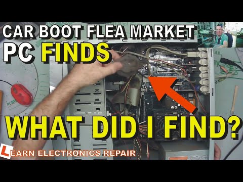 Learn Electronics Repair 6 CAR BOOTY 22 MARCH 2021