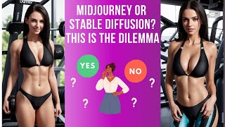 MIDJOURNEY or STABLE DIFFUSION?[How to generate perfect images]