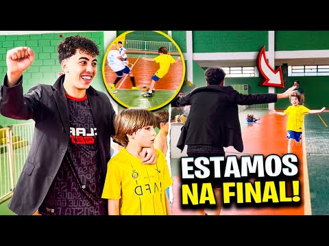 MEU IRMÃOZINHO FEZ UM GOLAÇO E CLASSIFICAMOS PARA FINAL!! 🏆