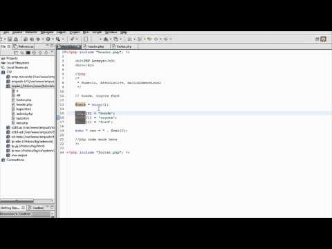 100 Php Tutorials Part 11 Array