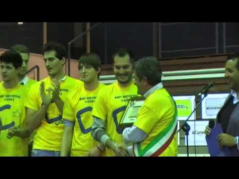 San Severino Volley: premiazione squadra promossa in serie C