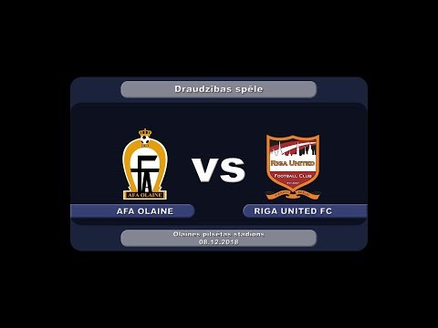 AFA Olaine – Riga United FC (Draudzības spēle)
