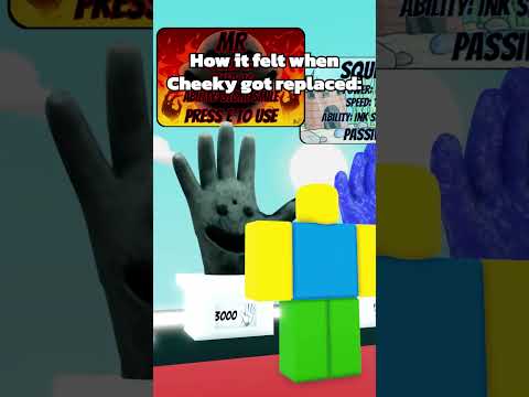 Cheeky Gets Replaced (Slap Battles) #roblox #slapbattles #shorts #robloxanimation