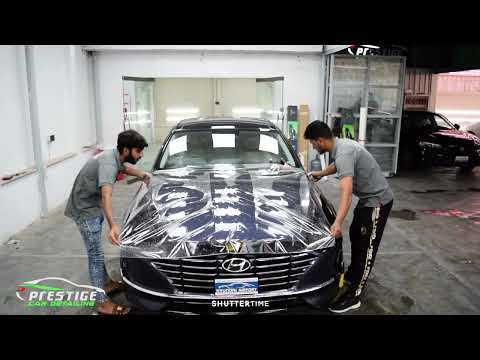 NANOTEK ULTIMATE PPF 9.85 MIL Oxford Blue Hyundai Sonata