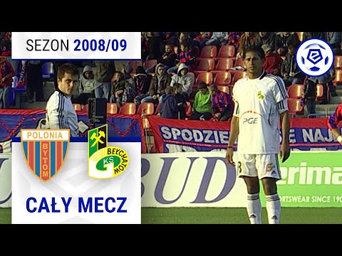 (2/2) Polonia Bytom - GKS Bełchatów | CAŁY MECZ | Ekstraklasa 2008/09 | 9. Kolejka