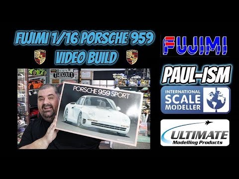 Part 4 - Fujimi 1/16 Porsche 959 - Step by Step build