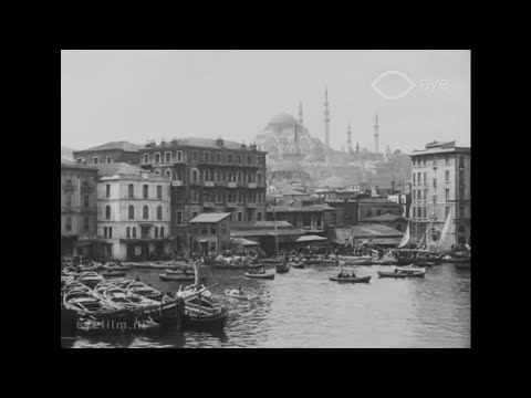 Constantinopel, natuuropname van de grootste stad van Zuid-Europa