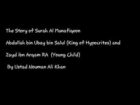 The Story of Surah Al Munafiqoon