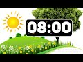 🌞 8 Minutes of Spring Fun! Engaging Timer with Uplifting Music for Kids