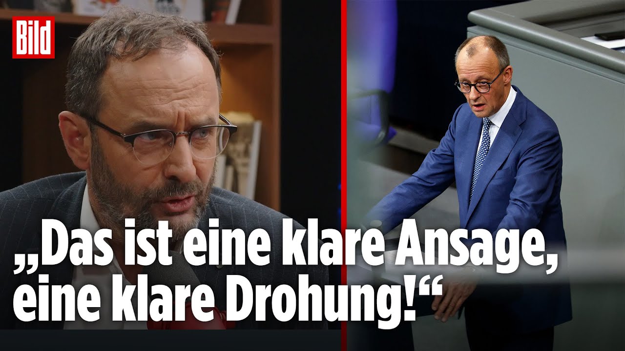 MERZ' REGIERUNGSERKLÄRUNG: Warnung an Europa! „Drohen in der Weltpolitik unter die Räder zu kommen“