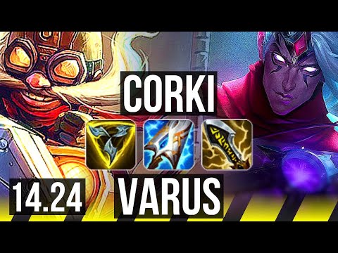 CORKI & Taric vs VARUS & Leona (ADC) | 8k comeback | NA Challenger | 14.24