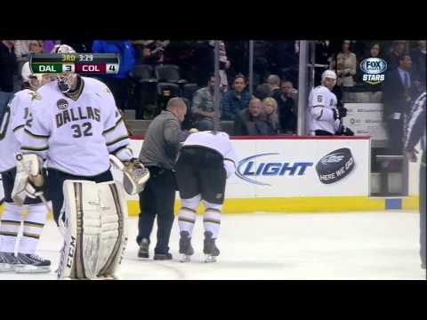 Chuck Kobasew goal 4-3 Mar 20 2013 Dallas Stars vs Colorado Avalanche NHL Hockey