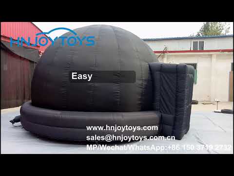 Mobile Inflatable Planetarium Dome Tent School Video Screen