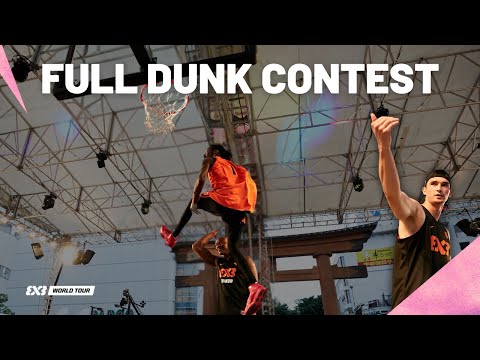 JUST FLY'S SHOW 🤯 2017 Dunk Contest | 3x3 World Tour Utsunomiya