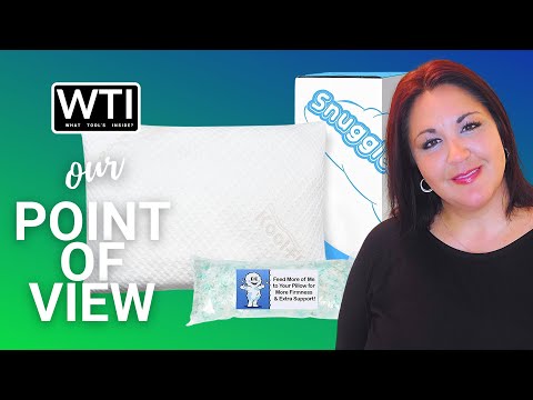Snuggle-Pedic Adjustable Foam Pillow - WTI product video review