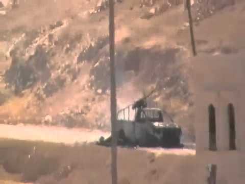 كتيبة قبضة الشمال تقوم بمحاصرة رتل تابع لعصابات النظام في مدينة جرابلس