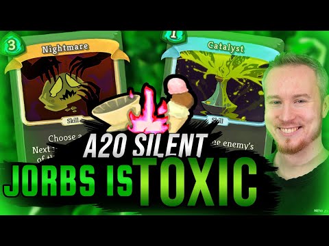 Jorbs is Toxic! | Ascension 20 Silent Run | Slay the Spire