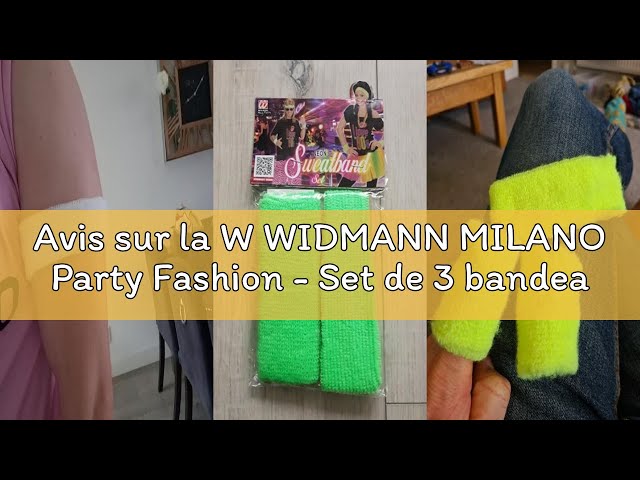 Vídeo relacionado con W WIDMANN MILANO Party Fashion - Riñonera con Estampado, Bolso de Cintura, Accesorio para Carnaval, Festival, Uso Diario