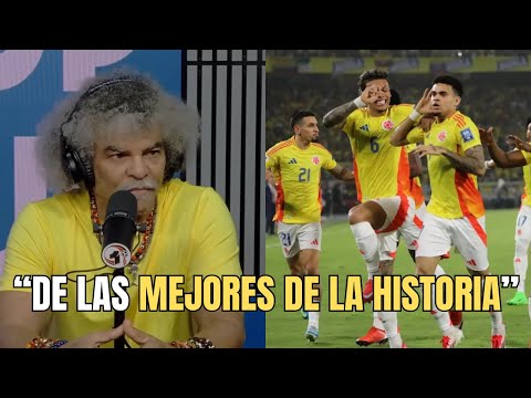 Pibe Valderrama is confident in Colombia: “This team can triumph in the 2026 World Cup”