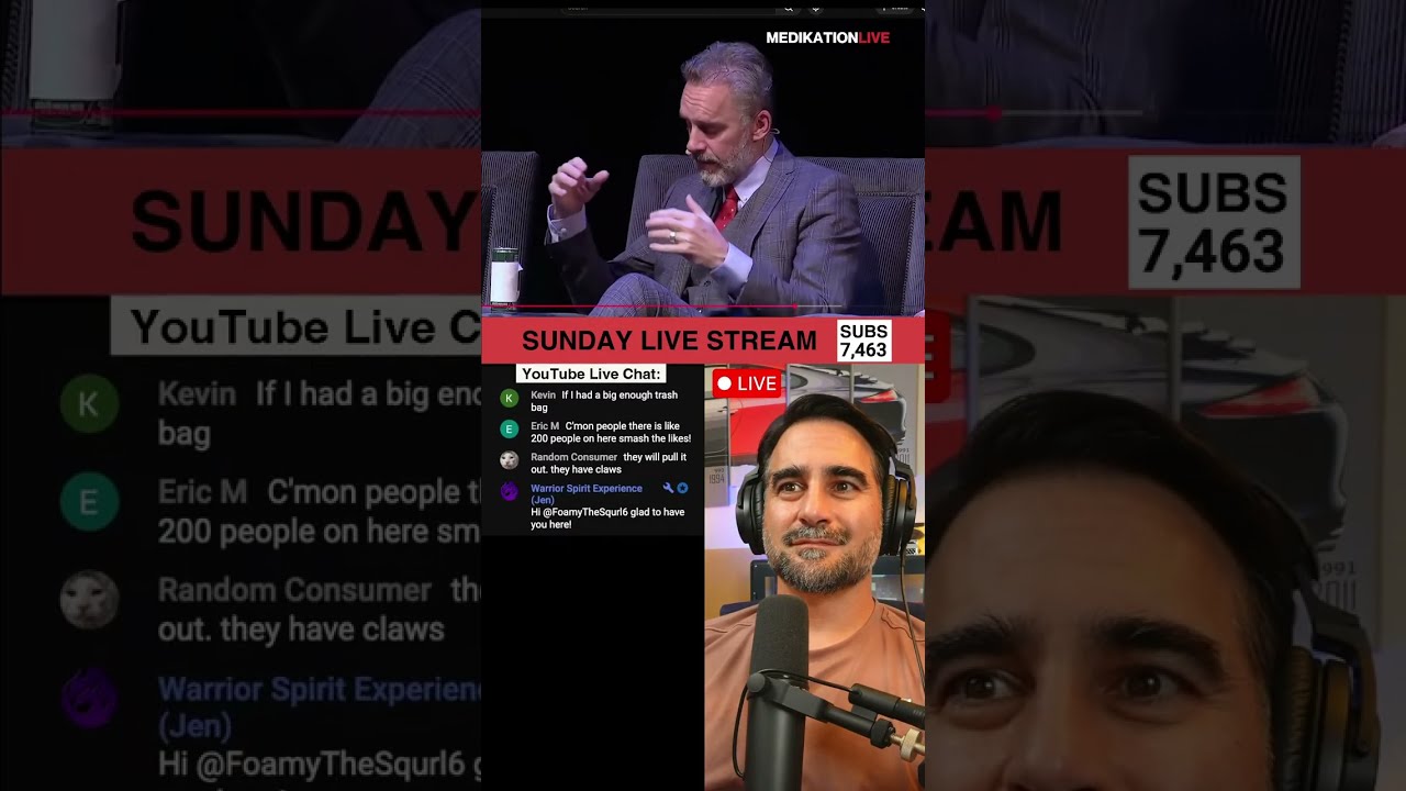 Jesse Lee Peterson, Jordan Peterson and Thomas Sowell - Medikation LIVE Replay
