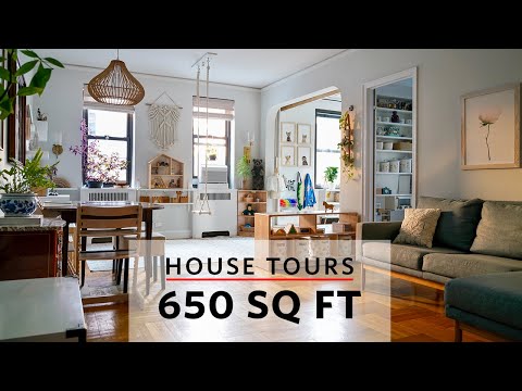 House Tours: A Family of Five in a 650 Sq Ft Apartment in New York City