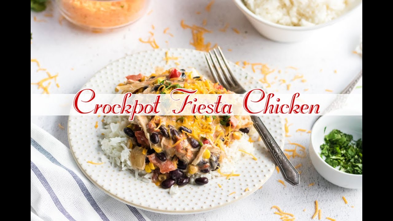 Creamy Fiesta Chicken| Slow Cooker Recipes|Restless Chipotle