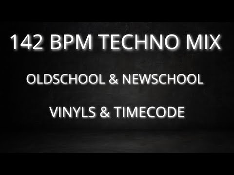 Banging techno mix 142 BPM / New school & Old school