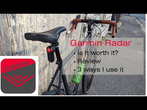 Garmin Bike Radar:  Is it worth it? Three ways to use it!