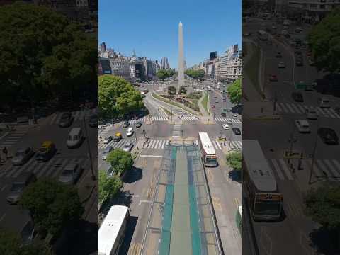 Avenida 9 de Julio, Buenos Aires | The Obelisk and the Widest Avenue in the World