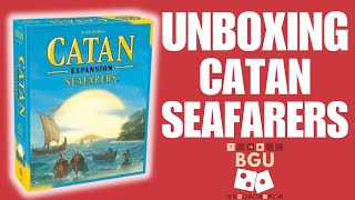 Catan Seafarers Expansion Unboxing