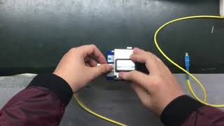 Download lagu Operation for LC Connector with Indoor Fiber Cable GJFJH mp3