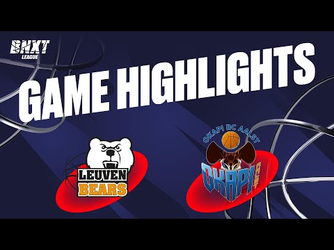 Stella Artois Leuven Bears vs. Okapi Aalst - Game Highlights