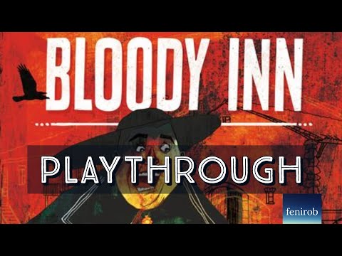 The Bloody Inn Board Game - Full Playthrough